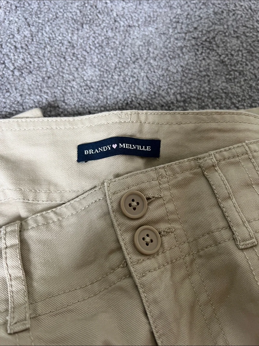 Brandy Melville Cargo MIDI Skirt